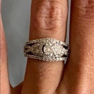 14k 1.125Ct diamond ring